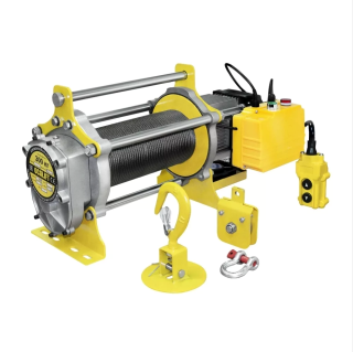 ЛЕБЁДКА СТРОИТЕЛЬНАЯ OCALIFT TSA ГП 300-600КГ, 100М, 220В (АЛЮМИНИЕВЫЙ КОРПУС)
